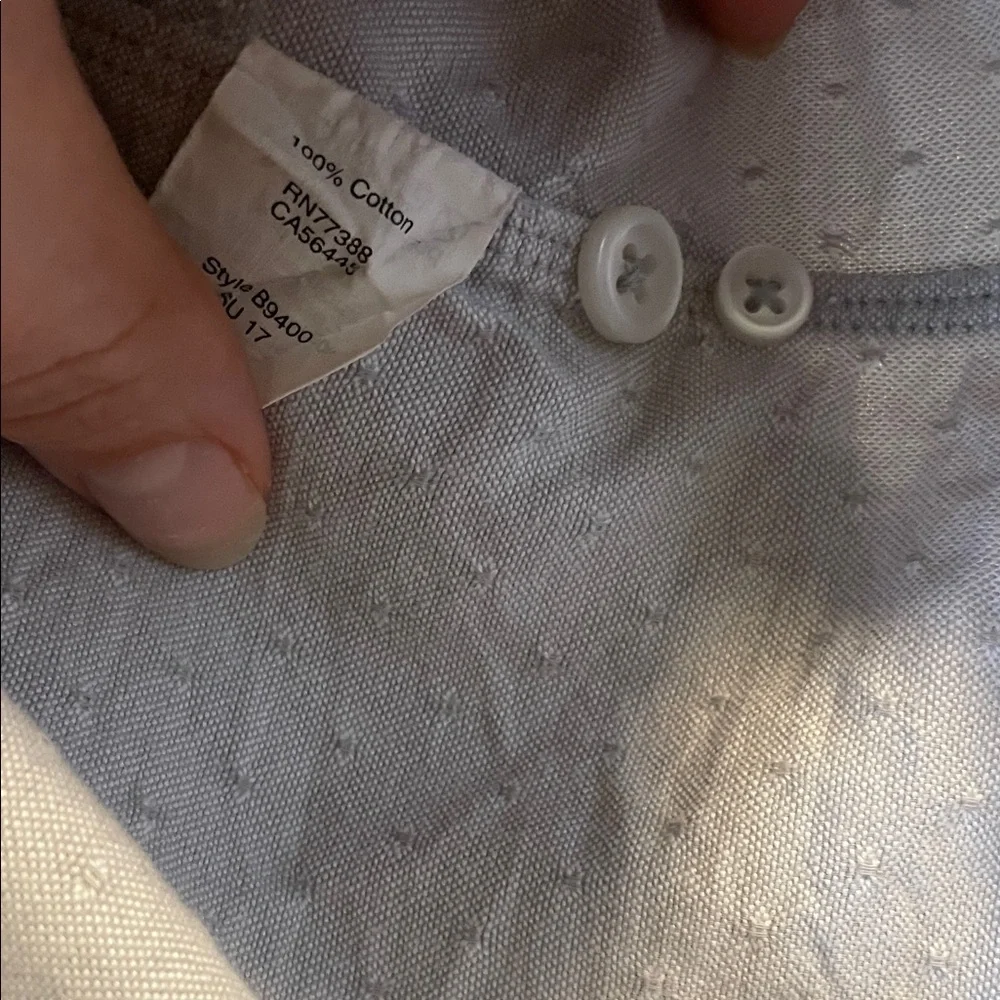 J. Crew Light Gray Button-Down Shirt